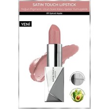 Alix Avien Uzun Süre Kalıcı Nemlendirici Pürüzsüz Etkili Yarı Mat Ruj Satin Touch Lipstick 811 Spiced Apple