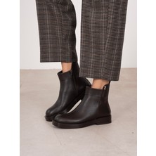 Ece'nin Butiği Ruth Kahve Hakiki Deri Kadın Bot