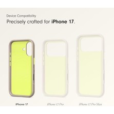 17 Dayanıklı Kılıf, Magsafe ve Kamera Denetimi Özellikli, Çizilme ve Düşme Testlerinden Geçmiştir, Mat Dış Yüzey, Mikrofiber Iç Kaplama - Alp Grisi