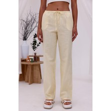 La Pante Beli Lastikli Pantolon