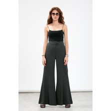 La Pante Kemer Dilli Ispanyol Paça Dokuma Pantolon