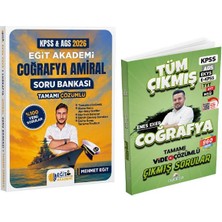 Anla Kazan Yayınları Eğit Akademi 2026KPSS- Ags Coğrafya Amiral Soru Bankası & Dizgi Kitap Tüm Çıkmış Coğrafya Video Çözümlü Çıkmış Sorular