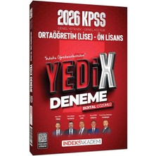 Anla Kazan Yayınları Indeks 2026 Kpss Lise Ortaöğretim Ön Lisans Yedix 7 Deneme Çözümlü