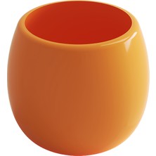 Bocchı Bocchi Uovo Seramik Diş Fırçalık Parlak Mandalina Sarısı - 3023-021-0003