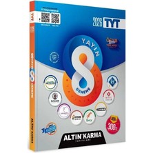 Anla Kazan Yayınları Altın Karma 2026 Yks Tyt 8 Yayın 8 Deneme Çözümlü