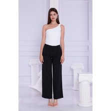 La Pante Strıght Dikiş Önden Pileli Pantolon