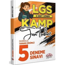 Anla Kazan Yayınları Editör 2026 8. Sınıf Lgs 1. Dönem Tam Isabet Kamp 5 Deneme Çözümlü