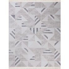 Nexus Halı Egzotik 5112A Antrasit Serisi Triko Akrilik Salon Oturma Yatak Odası Halısı