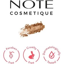 Note Baked Blusher 05 Mocha Taste Işıltılı Fırınlanmış Toz Allık