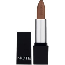 Note Mattever Lipstick 02 Spring Dress Yarı Mat Saten Bitişli Ruj, Kahverengi