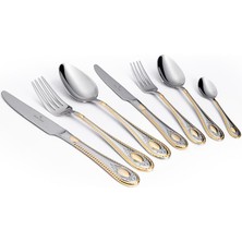 Maxx Doria Paris G Decorated 6 Kişilik 42 Parça Çatal Kaşık Bıçak Takımı PA1063