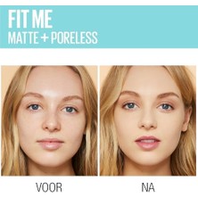 Maybelline New York Fit Me Matte+Poreless Fondöten - 100 Warm Ivory (30 Ml)