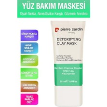 Pierre Cardin Siyah Nokta Akne ve Sivilce Karşıtı, Gözenek Arındırıcı Yüz Bakım Maskesi 50 ml
