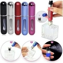 Tineke Parfüm Şişesi Çanta Içi Mini Doldurulabilir Seyahat Cep Yedek Parfüm Şişesi 5 ml