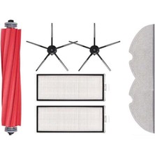 Q7 Max + Uyumlu Siyah Fırça Filtre Aksesuar Seti