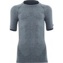 Blackspade Unisex Çocuk 2.seviye Kısa Kollu Termal İçlik Gri %49 Viskoz %49 Polyester