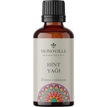 Monoville Hint Yağı (Yoğun Kıvamlı Yağ) 30 ml Soğuk SIKIM%100 Saf ve Doğal (Castor Oil)