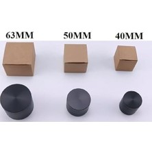 Grınder Parçalayıcı Metal Baharat Öğütücü Herb Spice 4 Katmanlı 40MM / 50MM / 63MM (Kımrızı, 63MM)