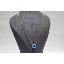 Kızılay Kuyumcusu 22 Ayar Altın Kolye Halkalı Şık ve Zarif Zincir 4.17 GR