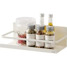Home Teller Magnetisch Spice Rack, Weiß