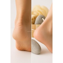 Busstier Rustik Ahşap Kovada Banyo Seti, Yumuşak Köpüren Lif, Doğal Kabak Lifi, Ponza Taşı ve Ahşap Masaj Tarağı, Cilt Bakımı ve Duş Keyfi Için Spa Bakım Seti