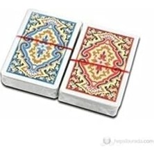 Kem Plastik Oyun Kağıdı Iskambil Kağıdı Çift Deste Oyun Kağıdı