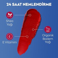 Nivea SPF30 Nemlendirici Dudak Bakım Kremi 4.8 gr Mercan Rose Kırmızı Renkli 24 Saat Nemlendirme