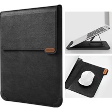 Dizüstü Bilgisayar Kılıfı Laptop, 13-14 Inç Bilgisayar Darbelere Dayanıklı Çanta 13 Inç Pro ve Air, Xps 13, Surface Book 13,5 Inç, iPad Pro 12,9 Inç, Siyah Doku
