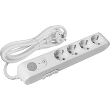 Multi Let Şok Korumalı 4'lü Topraklı Çarpma Karşıtı 1,5 mt 1050J