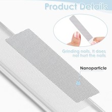 Caıhınıer Nano Cam Tırnak Törpüsü, Manikür Cam Törpü, Tırnaklar Için, Doğal Tırnak Törpüsü, Cam Tırnak Törpüsü, Ince Taneli – Koruyucu Kılıflı Tırnak Bakımı, Kolay Temizlik Için Yıkanabilir (1 Adet)