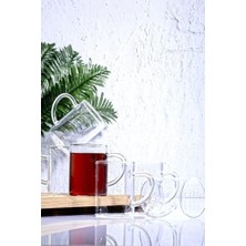 6 Adet Borosilikat Dayanıklı Termisil Cam Kupa Bardak