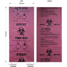 10 Adet Enfekte Atık Kutusu 5 Lt. + Tıbbi Atık Torbası 2 Adet