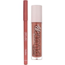 Pastel Dudak Makyaj Seti: Profashion Plumping Gloss 205 ve Lip Contour Liner 53 Standart Özellik