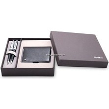 Dr 217 39 Tük - Vers Siyah Krom & Hakiki Deri Cüzdan Siyah Set