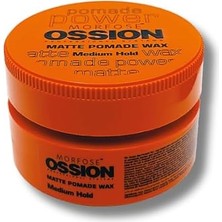 Ossion Medium Hold Pomade Krem Mat Wax 100 ml