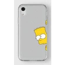 Manitoba Iphone Xr Uyumlu Baskılı Yumuşak Silikon Şeffaf Telefon Kılıfı