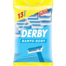 Derby Tıraş Bıçağı Banyo Body 10+3