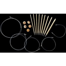 Takumi Örgü Şişleri, Bambu Değiştirilebilir Tunus Tığ Seti