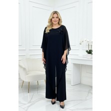 Florance Tekstil Büyük Beden Damia Abiye