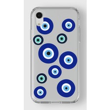 Manitoba Iphone Xr Uyumlu Baskılı Yumuşak Silikon Şeffaf Telefon Kılıfı