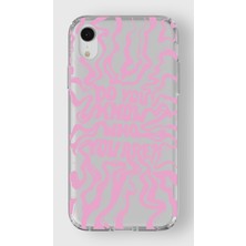 Manitoba Iphone Xr Uyumlu Baskılı Yumuşak Silikon Şeffaf Telefon Kılıfı