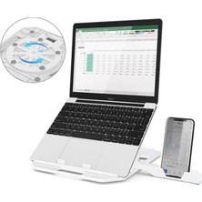 Najmaddin Ally Yükseklik Ayarlı Dizüstü Laptop-Tablet Standı Telefon TUTUCU-(5775) - NJ001P-4GDXE8