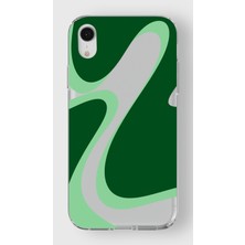 Manitoba Iphone Xr Uyumlu Baskılı Yumuşak Silikon Şeffaf Telefon Kılıfı