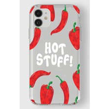 Manitoba Iphone 11 Uyumlu Baskılı Yumuşak Silikon Şeffaf Telefon Kılıfı