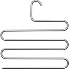 Dolap Içi 5 Kat Katlı Pantolon Eşarp Şal Askısı, Çok Renkli, Medium