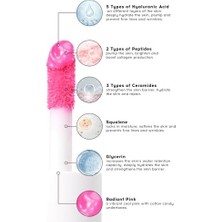 Cream Co. Allık Ruj Göz Farı Glow Tint Radiant Pink, Nemlendirici Makyaj, 505 Pembe, Hyaluronik Asit Peptit