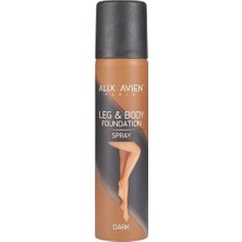 Alıx Avıen Dark Bacak Fondöteni Bronzlaştırıcı Etki Sprey 75 ml Vücut Makyajı İçin