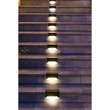 Güneş Enerjili Şarj Edilen Pratik Dekoratif Merdiven Bahçe Köşebent 1430