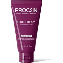 Procsın Topuk Çatlağı ve Koku Karşıtı Ayak Bakım Kremi 50 ml