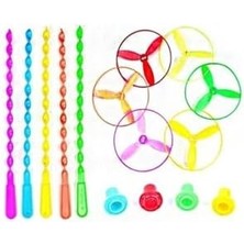 Mia Nostaljik Uçan Ufo Fırıldak Ufo Uçan Daire Oyuncak 48 Adet